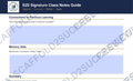 Class Note-Taking Template – Preview, Decide & Download | CAD $5.99