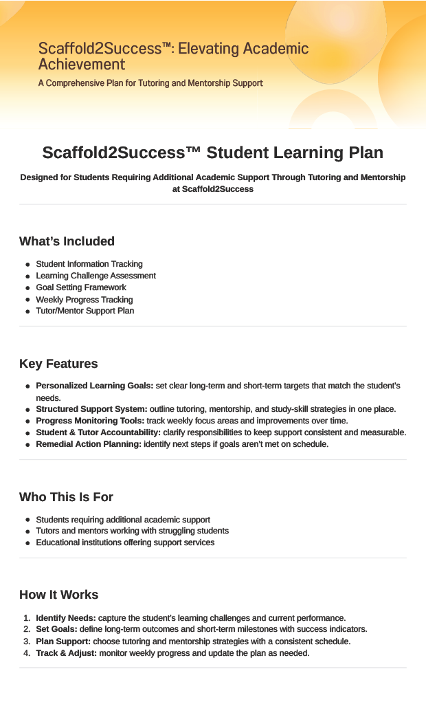S2S Learning plan