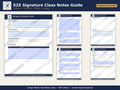 S2S Class Note-Taking Template for Nursing Students